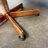 Pair of Vintage Pacific Green "Tavarua" Barstools - Palmwood & Leather Product Image