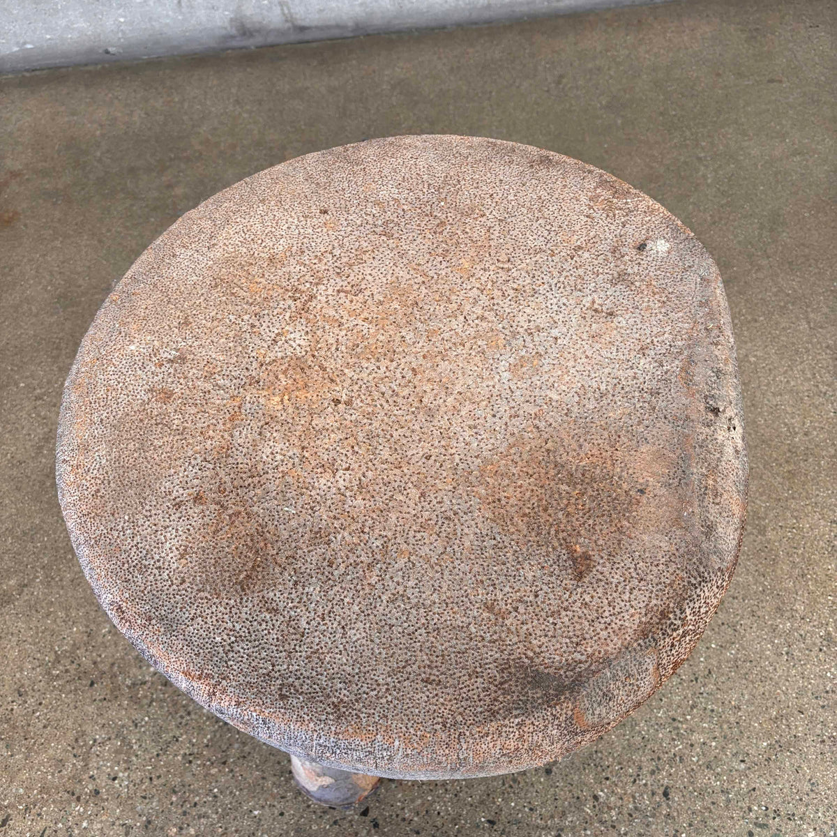 Folk Art Palm & Birch Foot Stool - 20th Century
