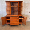 Vintage Drexel Biscayne Hutch With Display Space And Storage Product Image