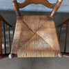 Vintage Walnut Ladder Back Dining Chairs (Set Of 4) Product Image