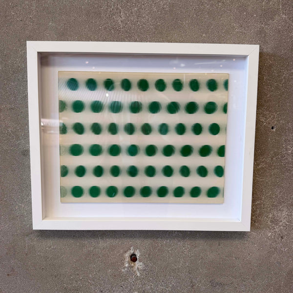 1960's Lenticular Green Dots Product Image