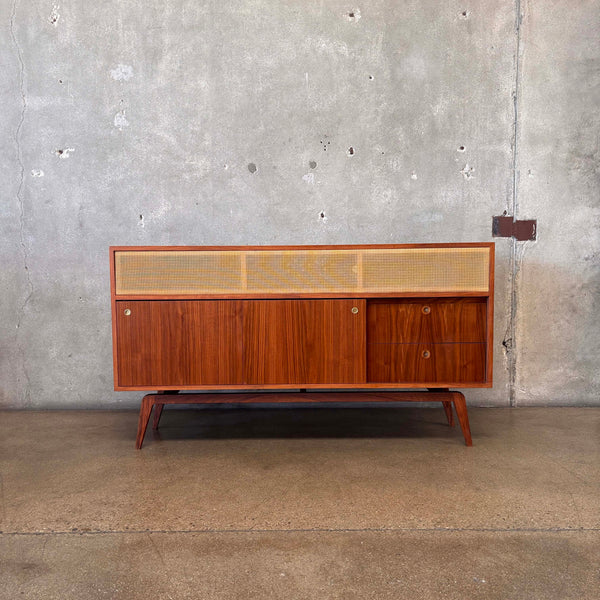 Walnut Sound Bar Entertainment Console Hand Built By Pete Deeble Furniture
