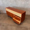 Walnut Sound Bar Entertainment Console Hand Built By Pete Deeble Furniture Product Image