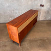Walnut Sound Bar Entertainment Console Hand Built By Pete Deeble Furniture Product Image
