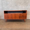 Walnut Sound Bar Entertainment Console Hand Built By Pete Deeble Furniture Product Image