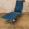 Vintage Herman Miller Aluminum Group Lounge Chair & Ottoman Product Image