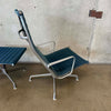 Vintage Herman Miller Aluminum Group Lounge Chair & Ottoman Product Image