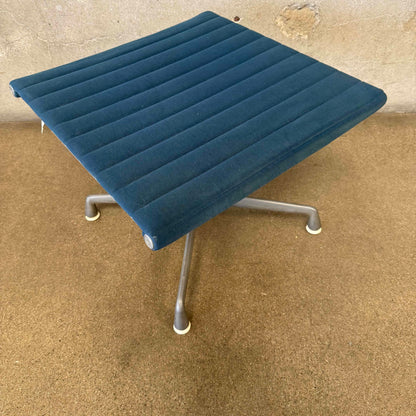 Vintage Herman Miller Aluminum Group Lounge Chair & Ottoman
