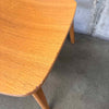 Set of Four Mid Century Modern Oak Dining Chairs - Made in Italy Product Image