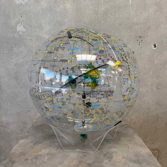 1978 20" Farquhar Cosmosphere Transparent Globe