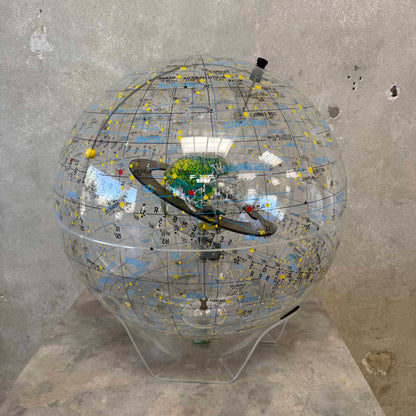 1978 20" Farquhar Cosmosphere Transparent Globe