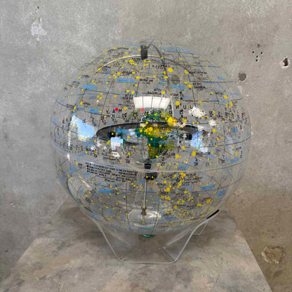 1978 20" Farquhar Cosmosphere Transparent Globe