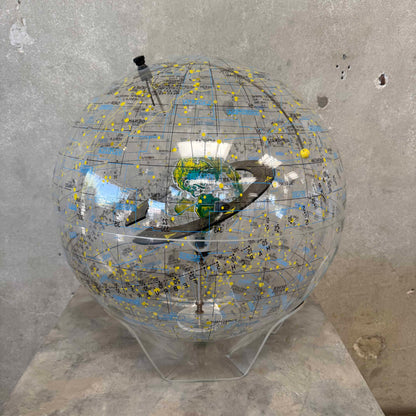 1978 20" Farquhar Cosmosphere Transparent Globe