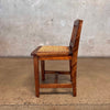 Vintage Mission Style Oak Vanity Chair With Removeable Drop-in Seat Product Image