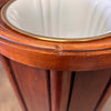 Vintage Victorian / Art Deco Style Fluted Column Torchiere Lamp Product Image