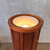 Vintage Victorian / Art Deco Style Fluted Column Torchiere Lamp Product Image