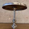Polished Solid Cast Aluminum Side Table/ Cocktail Table Product Image