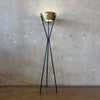 Mid Century Brass & Metal Floor Lamp Product Image