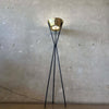 Mid Century Brass & Metal Floor Lamp Product Image