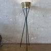 Mid Century Brass & Metal Floor Lamp Product Image