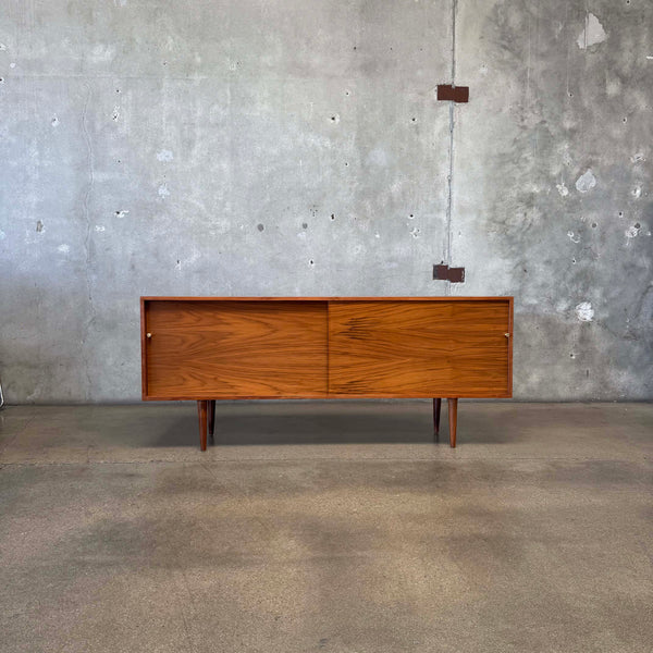 Mid Century Style Walnut Credenza