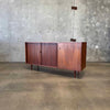 Mid Century Modern Tambour Door Credenza By Milo Baughman For Glenn of California Product Image