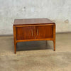 Lane Side Table In Walnut with Storage Product Image
