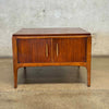Lane Side Table In Walnut with Storage Product Image