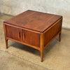 Lane Side Table In Walnut with Storage Product Image