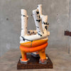 Abstract Studio Pottery Sculpture By Cuban American Artist Armando Perez Product Image