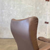 Ekornes Leather Lounge Chair & Ottoman - Norway Product Image