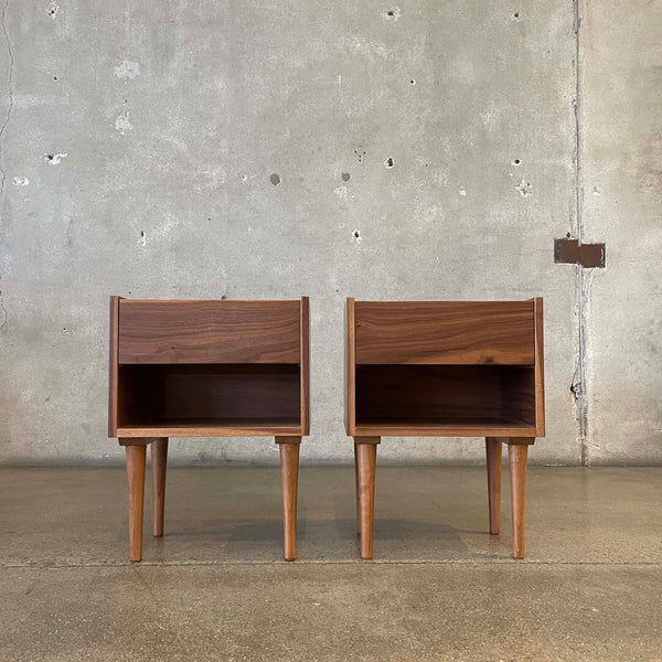 Modern Walnut Nightstands Product Image