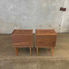 Modern Walnut Nightstands Product Image