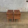 Modern Walnut Nightstands Product Image