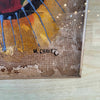 Vintage Oil On Board Painting Of La Virgen De Guadalupe Product Image