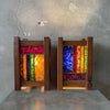 Vintage Oakwood Table Lamps Product Image