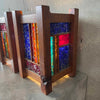 Vintage Oakwood Table Lamps Product Image