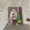 Vintage Oil On Board Abstract Painting Product Image