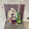 Vintage Oil On Board Abstract Painting Product Image