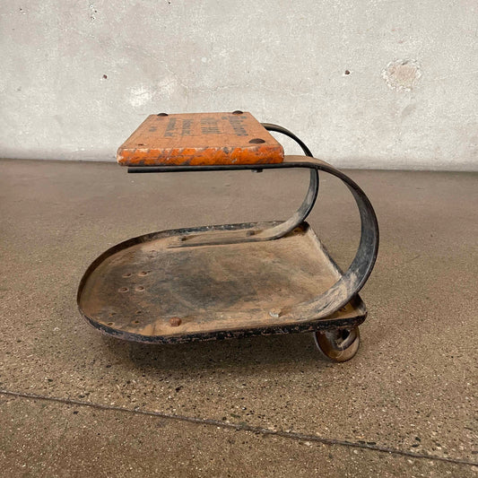 Vintage Napa Mechanic Stool