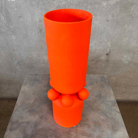 Orange "Global Views Hera Vase Large"