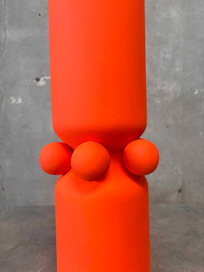 Orange "Global Views Hera Vase Large"