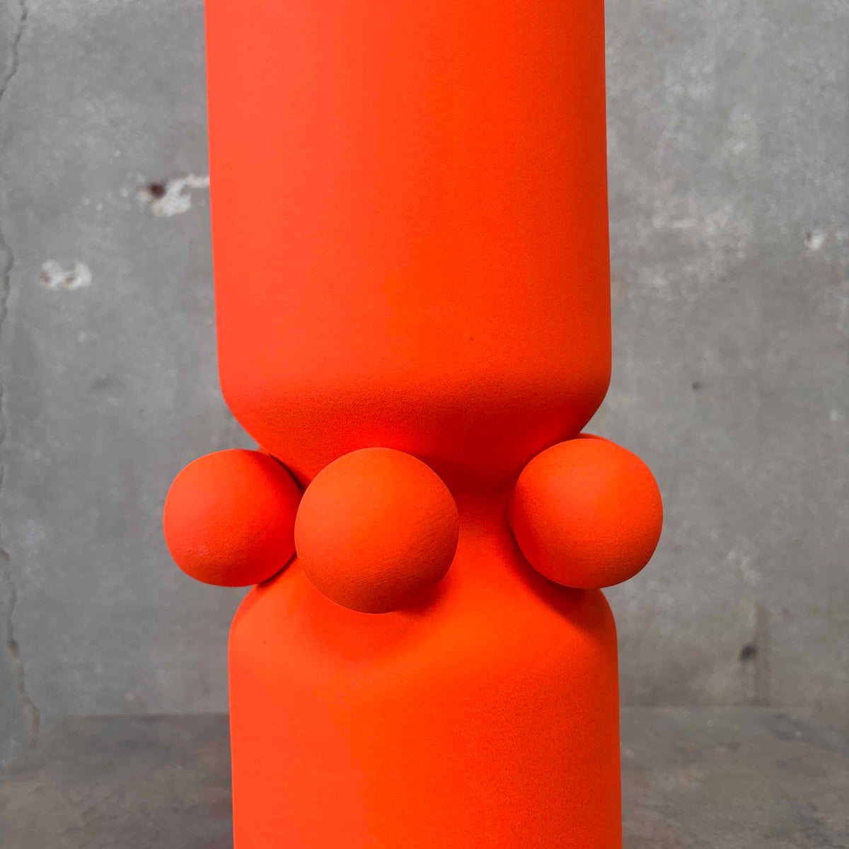 Orange "Global Views Hera Vase Large"