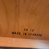 1920's Danish Mid Century Modern Teak Dining Table w/ Two Internal Leaves Product Image