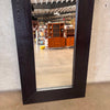 Full Length Mirror W/ Black Frame Product Image