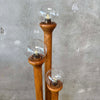 Mid Century Modeline Homey Oak Floor Lamp by Charles Gibiltessa Product Image
