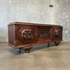Quarter Sawn Oak Vintage Sideboard/ Credenza - No Key Product Image