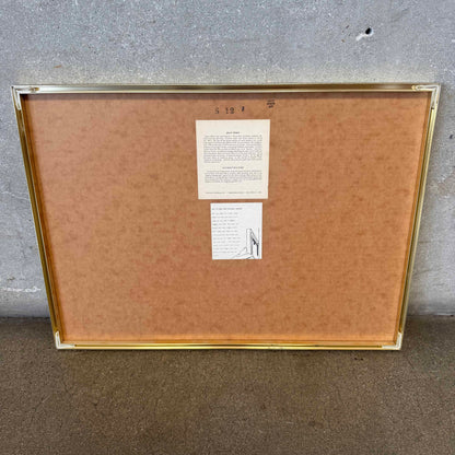 Joan Miro "Star Scene" 1969 Litho C.O.A. on back