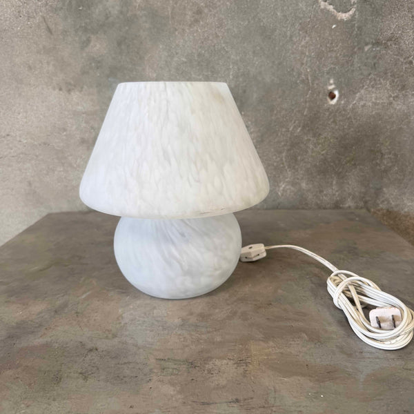 70's Murano Satin Mushroom Lamp Product Image