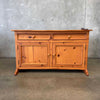 Solid Pine Credenza Product Image